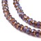2x1.5mm Amethyst Rainbow Electroplated Glass Faceted Micro Rondelle Spacers (14" Strand)